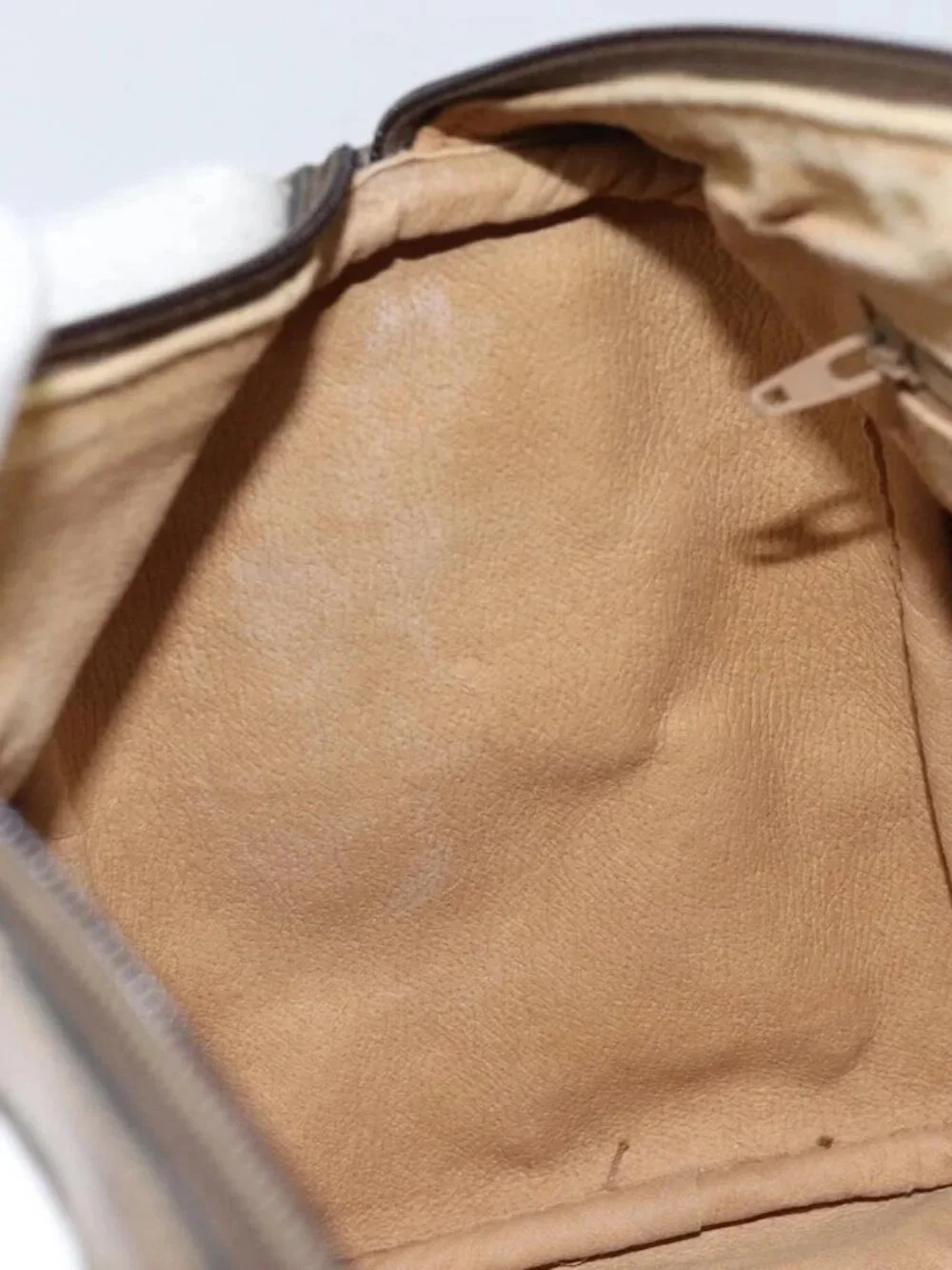 GUCCI GG Supreme Web Sherry Line Boston Bag PVC Beige Gold 24 02 007 Auth ka2825 - Picture 13 of 16